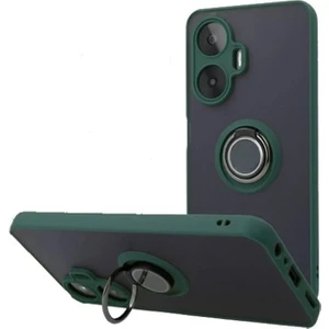 Kılıfshop Realme C55 Kılıf Montreal Yüzüklü Standlı Arkası Buğulu