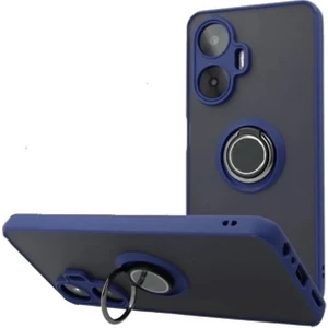 Kılıfshop Realme C55 Kılıf Montreal Yüzüklü Standlı Arkası Buğulu + Ekran Koruyucu