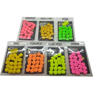 Sr Sazanrig  Renat Carp 12 mm Yüzen Silikon Mısır Yapay Yem ( 20 Adet)
