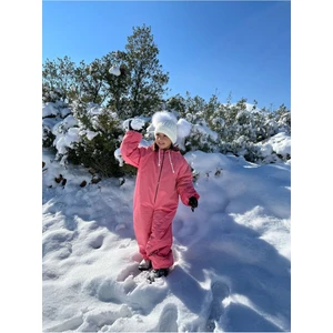 Belkızın Atölyesi Pembe Termal Astronot Tulum