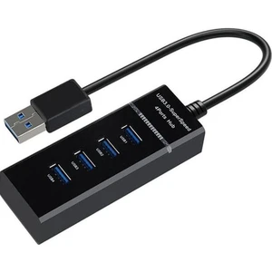 4 Port USB 3.0 Hub USB Çoklayıcı LED Göstergeli USB 3.0 Hub Çoklu Bağlantı