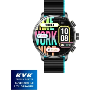 Kr2 Black Akıllı Saat