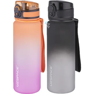 2'li Tritan Matara Seti 500 ml Çift Renk Softtouch Ff Collection Tritan Su Matarası