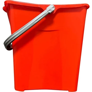 Mck Plus (Yedek Kova) Temizlik Arabası, Paspas Arabası Yedek Kovası 25 Lt Kırmızı