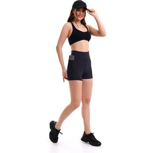 Kadın Cepli Kısa Bisikletci Tenis Havuz Deniz  Taytı