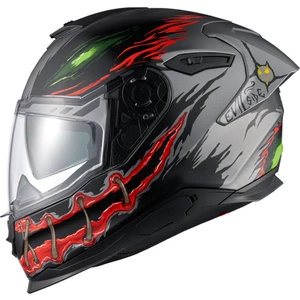 Y.100R Nıght Rıder Mat Tıtanıum Kask