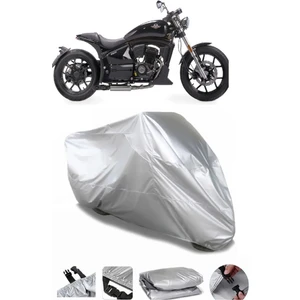 Regal Raptor Pilder 250 Gri Su Geçirmez Motosiklet Brandası