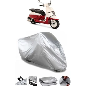 Peugeot Django 125 Gri Su Geçirmez Motosiklet Brandası