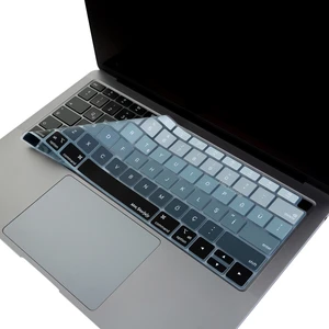Laptop Macbook Air Klavye Koruyucu US-TR Harf Baskılı A1932 ile Uyumlu Ombre