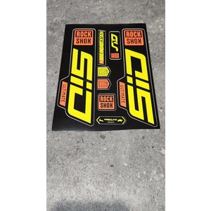 Bike And Art Bisiklet Rock Shox Sid Maşa Stıckerı