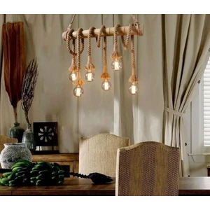 Ağış Elektrik Bambu Avize