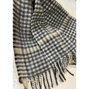 Gençev Home Saf Yün Scotch Dizlik - Tv Battaniye 130 x 170 cm * Scotch Yün Battaniye - % 100 Saf Yün - Wool