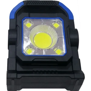 Powemaster 3 Çalışma Modlu Güneş Enerjili Cob Ledli Taşınabilir Şarjlı Solar Lamba Kamp Lambası Powerbank Özellikli