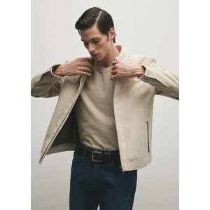 Bej Suni Süet Ceket