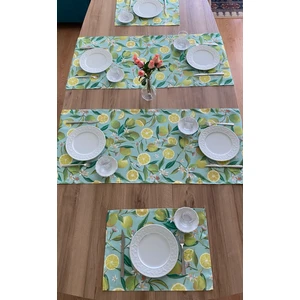 Sual Home Limon Desenli Runner 44X138 cm