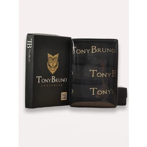 Tony Bruno Black Serisi 3 Adet Erkek Boxer