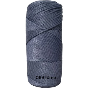 Polyester Makrome Ipi 200GR Makrome Ipi Çanta Ipi Runner Ipi Örgü  Ipi No4 - 1.4mm Makrome Ipi