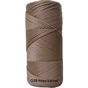 Polyester Makrome Ipi 200GR Makrome Ipi Çanta Ipi Runner Ipi Örgü  Ipi No4 - 1.4mm Makrome Ipi