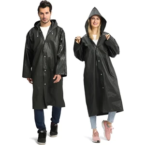 Main Shop Unisex Siyah Su Rüzgar Geçirmez Yağmurluk