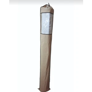 Umut Kılıf Halı Kılıf - Hurç 6m² Halı Için 220X40 Cm, Pvc Pencereli Halı Saklama ve Taşıma Torbası, Halı Ambalajı
