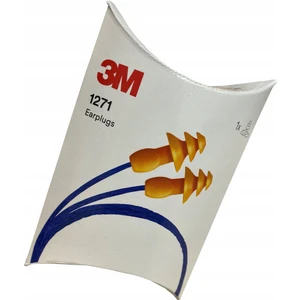 3M1271 Yıkanabilir Ipli, Karton Kutulu Kulak Tıkacı 1 Çift