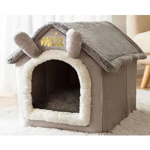 Villa Kedi & Köpek Evi Yatağı Özel Tasarım Hediyeli