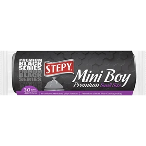 40*50 Mini Çöp Poşeti Siyah