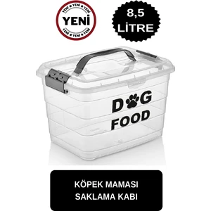 3,5 kg Köpek Mama Saklama Kabı Mama Saklama Kabı Köpek Maması Saklama Kabı Mama Saklama Kutusu