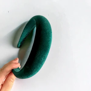 Als Accessories Kadın Kadife  Az Bombeli Saç Tacı