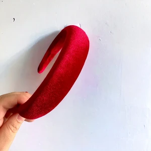 Als Accessories Kadın Kadife  Az Bombeli Saç Tacı