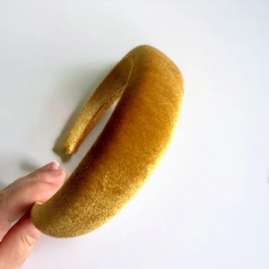 Als Accessories Kadın Kadife  Az Bombeli Saç Tacı