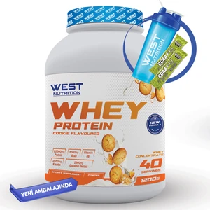 West Nutrition Whey Protein Tozu 1200 gr 40 Servis Aroma Seçenekli