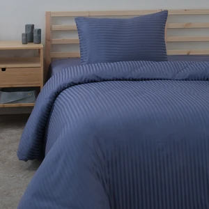 Meyn Collection Saten Tek Kişilik Çizgili Nevresim Takımı