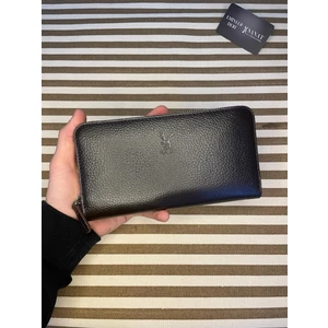 SANAT LEATHER SL-2132  Deri Şık Portföy Fermuarlı Kadın Cüzdanı 19,5cm×10,5cm Sanat Leather