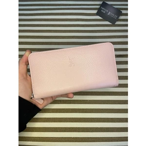 SANAT LEATHER SL-2132  Deri Şık Portföy Fermuarlı Kadın Cüzdanı 19,5cm×10,5cm Sanat Leather