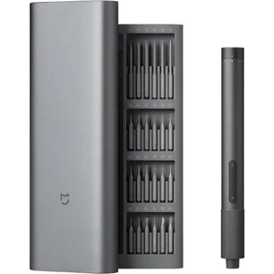 Mijia 24 Parça Şarjlı Çift Tork Elektrikli Tornavida Seti 350MAH 200RPM Type-C Telefon Pc Tamir Seti
