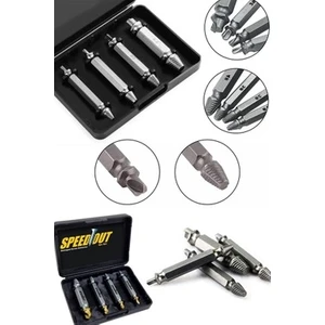 Main Shop Hasarlı Vida Çıkarıcı Sökücü Yalama Vida Ucu Çıkartma