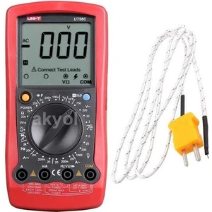 Unıt UT58C Dijital Multimetre Avometre (K Tipi Prob Ile Sıcaklık Ölçümü)