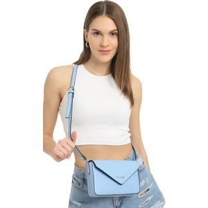 Açık Mavi Kadın 23X14X5 cm Çapraz Çanta 05FM24Y1029
