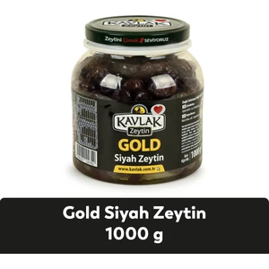 Kavlak Zeytin Gold Gemlik Siyah Zeytin 1 kg