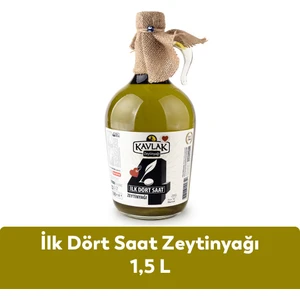İlk Dört Saat Soğuk Sıkım Zeytinyağı