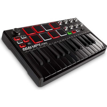AKAI Professional MPK mini MK2 MIDIキーボード Akai Mpkmini 2 Müzik Prodüksiyonu Klavye Kontrol Cihazı Fiyatı