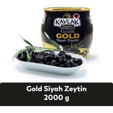 Kavlak Zeytin Kavlak Gold Gemlik Siyah Zeytin 2 kg ( Brüt ) Fiyatı