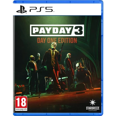 Ps5 Payday 3 Day One