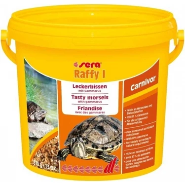 Sera Raffy I (Gammarus) Kaplumbağa Yemi 50 gr