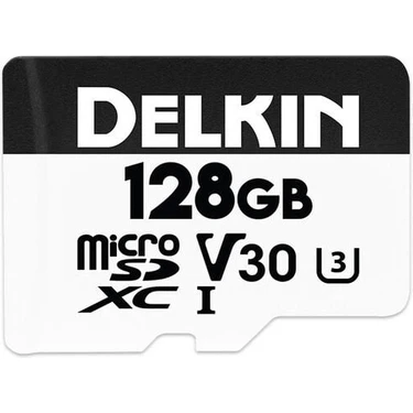 Delkin Hyperspeed 128GB Micro Sd V30 Hafıza