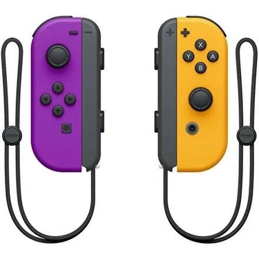 Nintendo Switch Joy-Con Controller Mor Turuncu