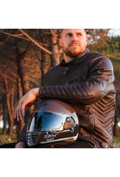 Araı Kask/concept-Xe React Brown