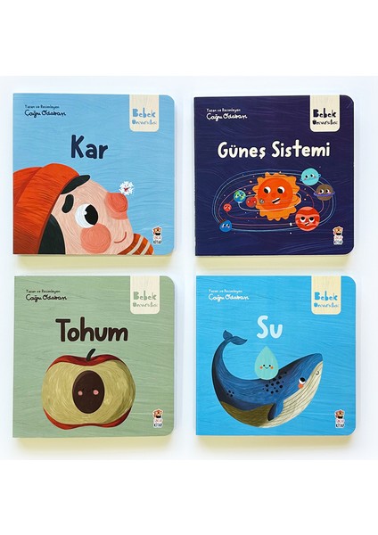 Bebek Üniversitesi Seti 4: Hikayeli İlk Kavramlarım (4 Kitap Takım) - Çağrı Odabaşı