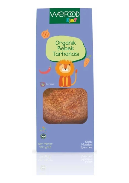 Kids Organik Bebek Tarhanası 400 gr 8683347030552